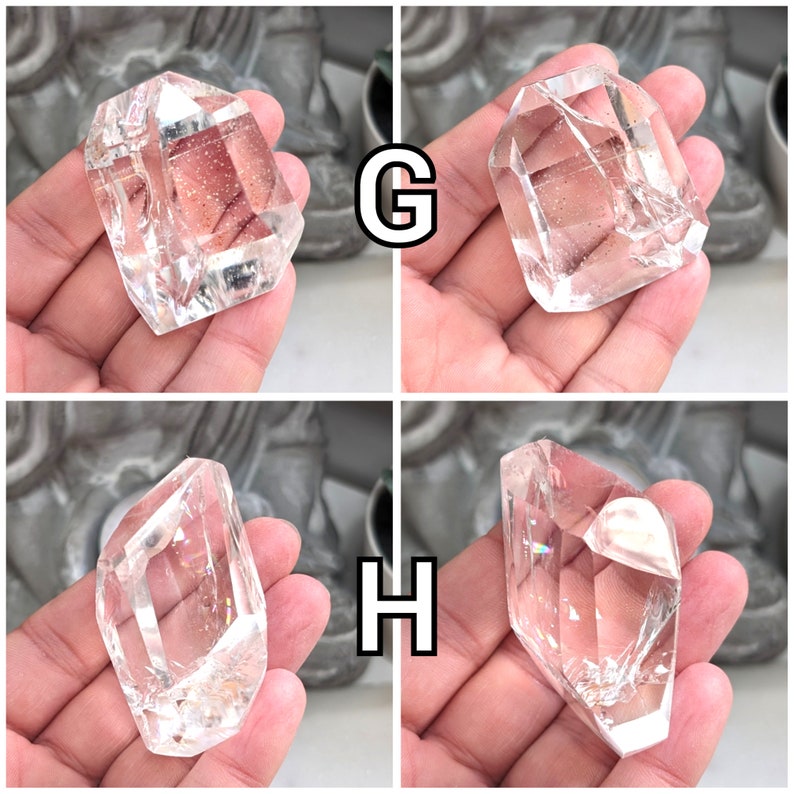 Clear Quartz Free Forms, Clear Quartz With Rainbows, Quartz With ...
