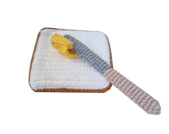 Crochet Slice Of Bread & Butter