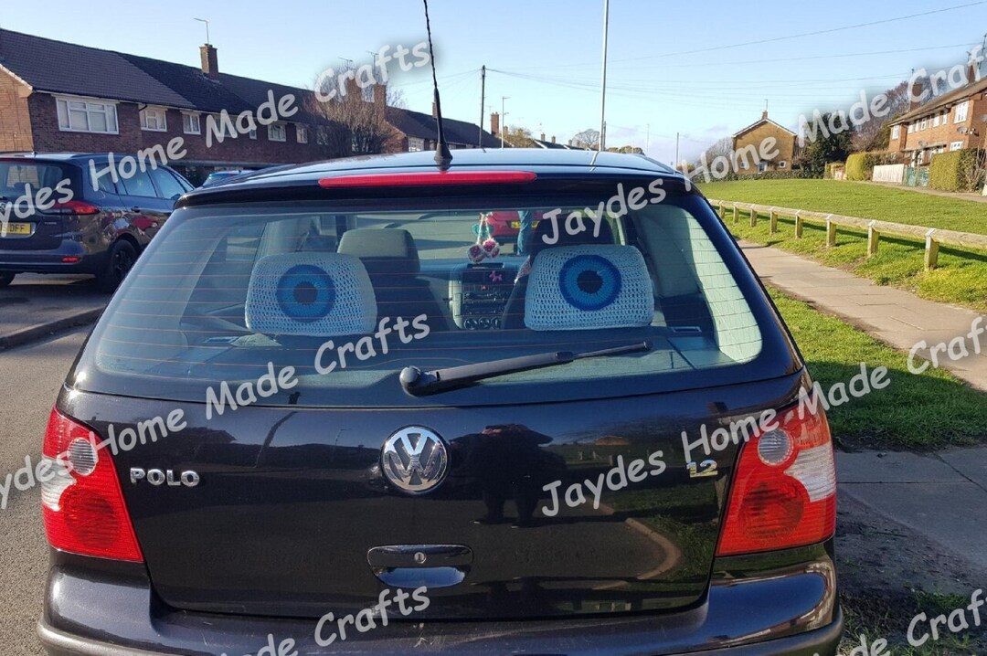 Eyeball Headrest Covers Etsy