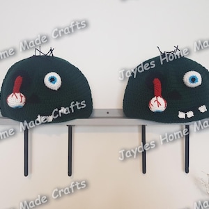 Zombie Crochet Headrest Covers (Set Of 2)