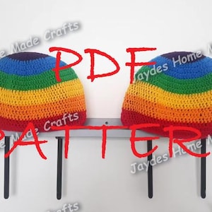 Pride - PDF Crochet Headrest Covers Pattern