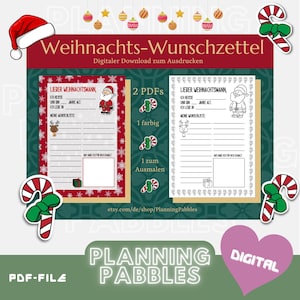 Leuke A4 WENSBRIEF om uit te printen voor de KERSTMAN