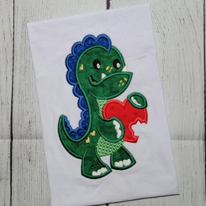 Kids T-shirt, Valentine, Dinosaur