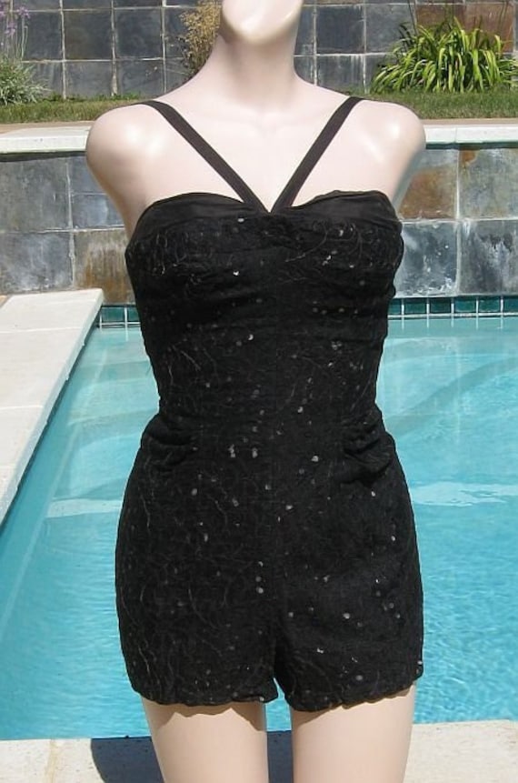 gabar 50s swimsuit with Gem