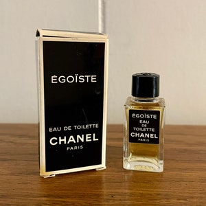 Vintage Chanel Égoïste Eau De Toilette Mens Fragrance 4 Ml 