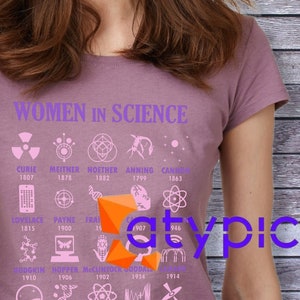Brilliant Women of Science, Vector Editable Design Files: Svg, Pdf, Cdr ...