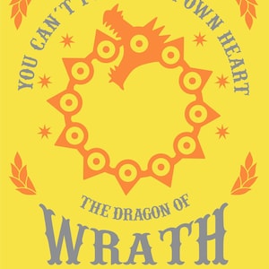 Meliodas Draak van toorn cdr eps pdf svg png voor vinyl gesneden dtg zeefdruk