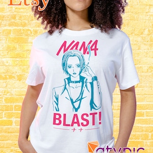 Nana Ozaki Blast anime song editable vector files cdr svg eps for vinyl cut, hd PNG for dtg, dtf printing