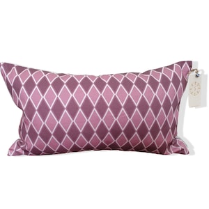 Geometric printed lumbar cushion cover, decorative cushion, interior design sofa cushion, printed cushion cover