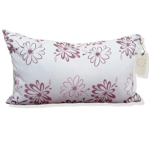 Floral printed lumbar cushion cover, spring floral cushion, decorative cushion, interior design sofa cushion