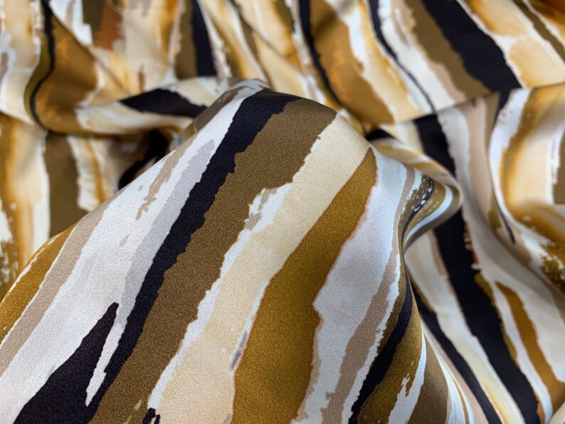 Italian silk designer fabric