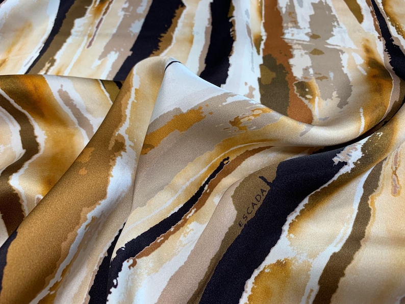 Italian silk designer fabric