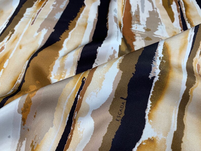 Italian silk designer fabric