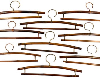 Handcrafted Bamboo Clothes Hanger & Textile Hanger