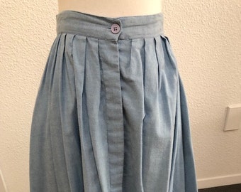 Size S Blue Denim Skirt