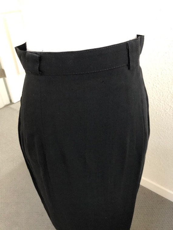 Size 9 Black Skirt by Creme - image 2