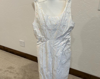 Size 9 White Jumpsuit