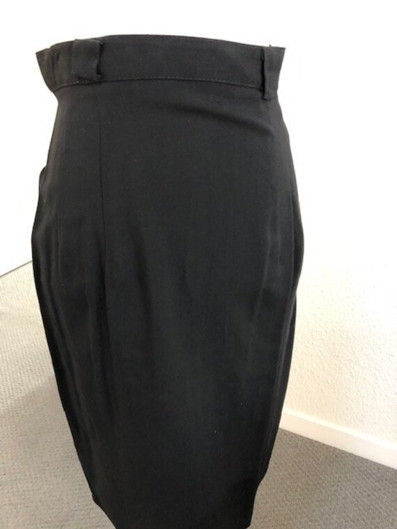 Size 9 Black Skirt by Creme - image 1