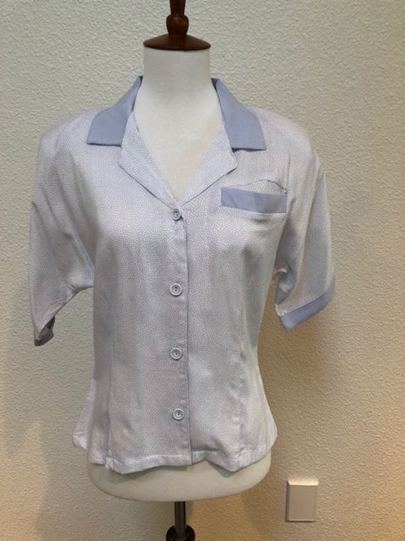 Size S Baby Blue Blouse