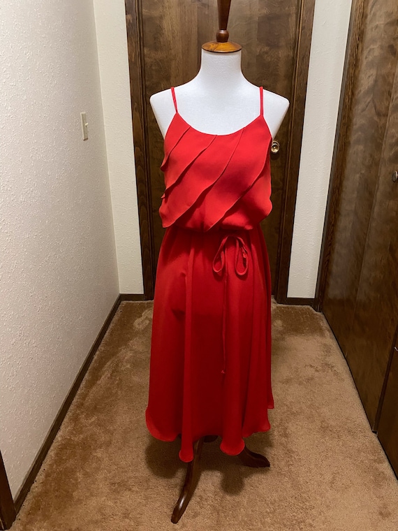 Size 5/6 Red Cocktail Dress