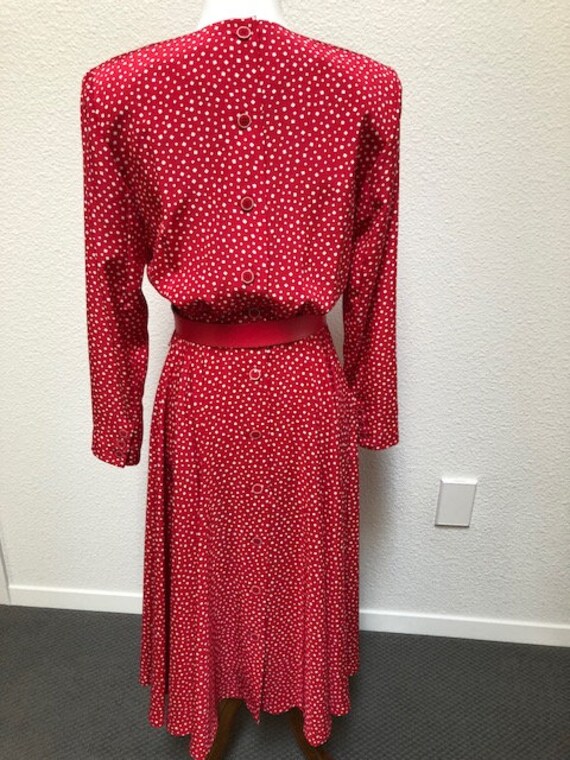 Size 6P Red Liz Claiborne Dress - image 4