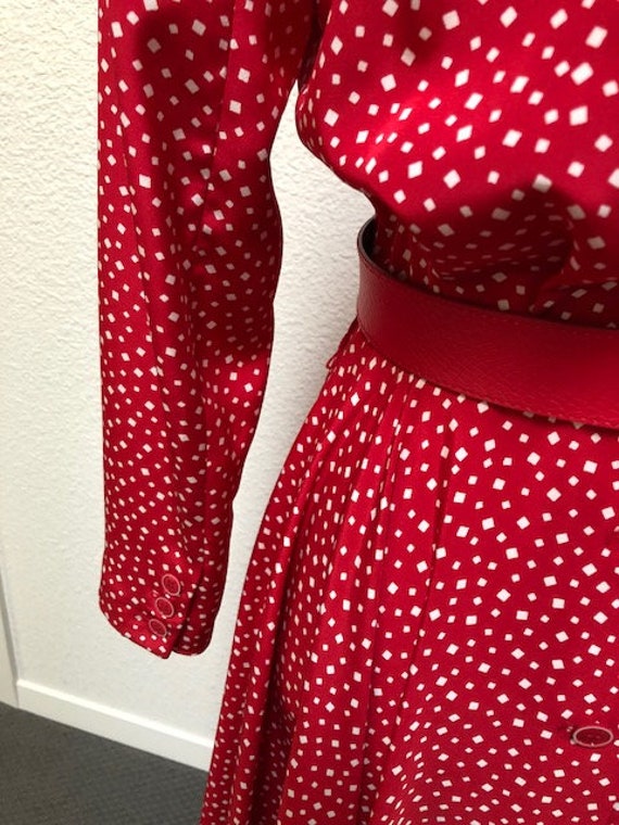 Size 6P Red Liz Claiborne Dress - image 6