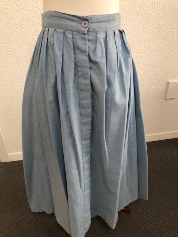 Size S Blue Denim Skirt