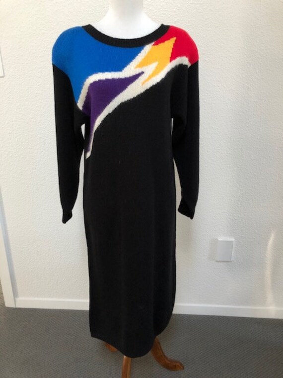 Size S Petite Black Sweater Dress - Etsy Size S Petite Black Sweater Dress - Etsy