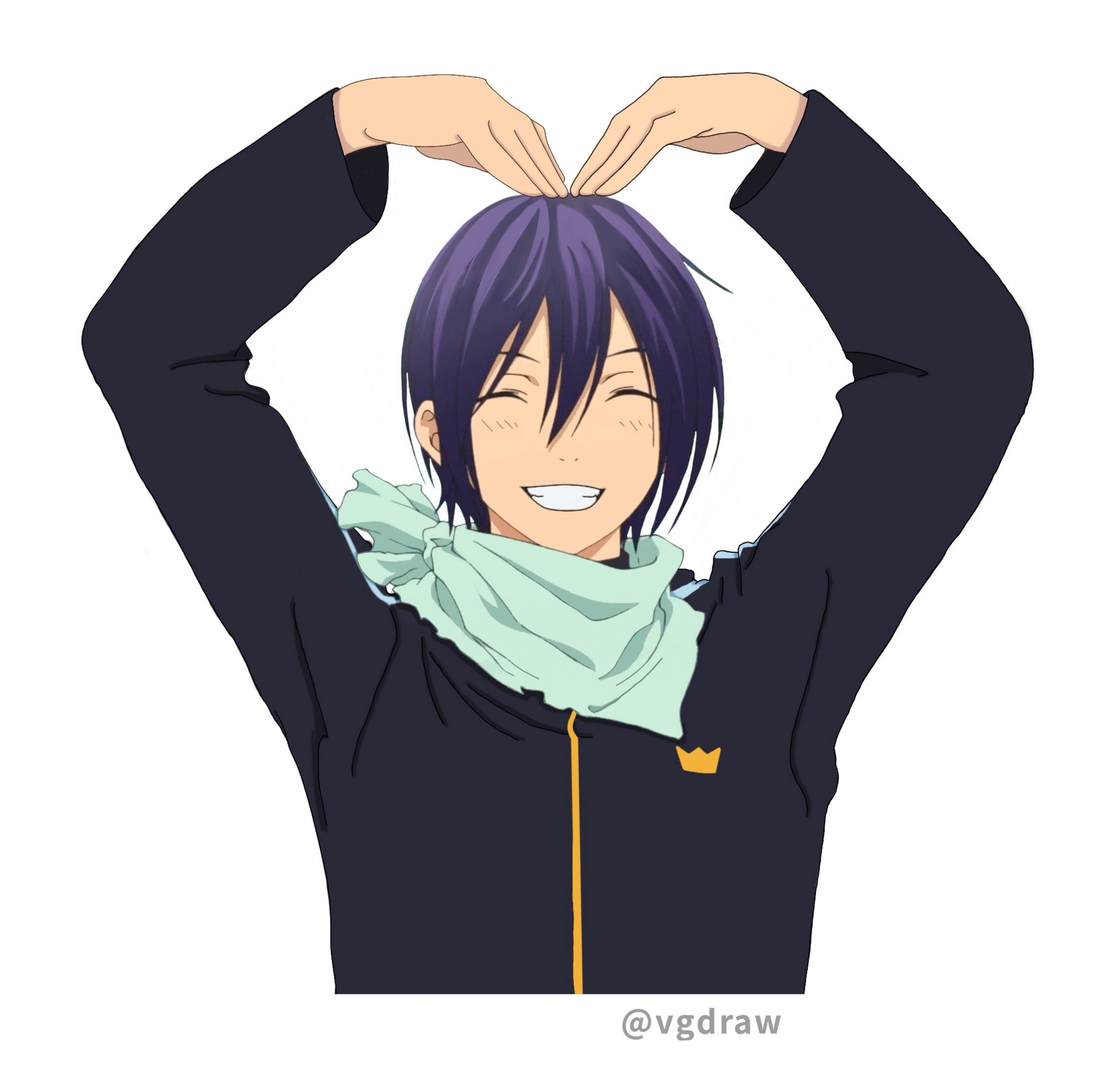 Noragami Yato Stray God  Sticker for Sale by nAslan21