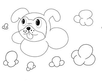 KARMA Coloring Page Digital Coloring for Adults Instant