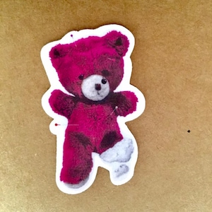 Yungblud Pink Bear Sticker