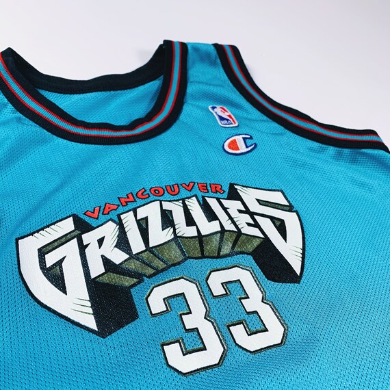 vintage vancouver grizzlies jersey