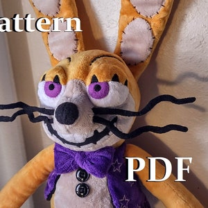 Fnaf Plushtrap Handsewn Plush 