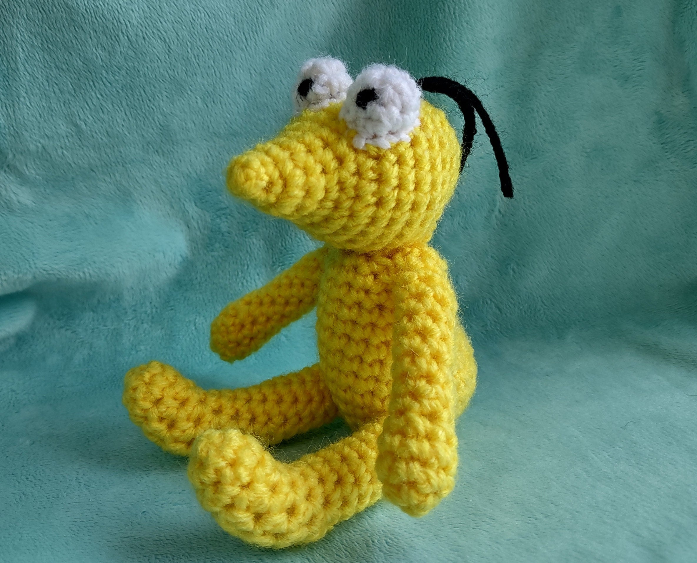 Graggle lost media meme crochet plush