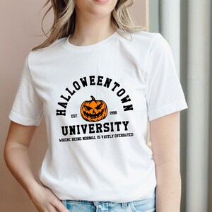 Halloweentown University shirt, Halloween Town Est 1998 shirt, Fall shirt, Pumpkin Shirt, Womens Halloween shirt