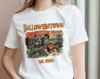 Halloween Town Shirt, Bella Canvas, Halloween Party