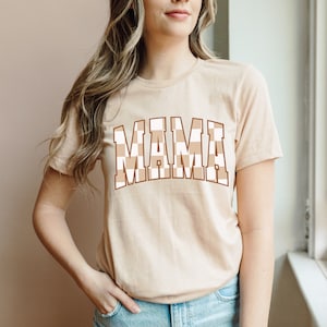 Mama Shirt, Bella Canvas Shirt, Mom Shirt, Mother Shirt, Mama T-Shirt, Mother&#39;s Day Gift, Gift For Mom, Shirts With Sayings, Women&#39;s, 3001