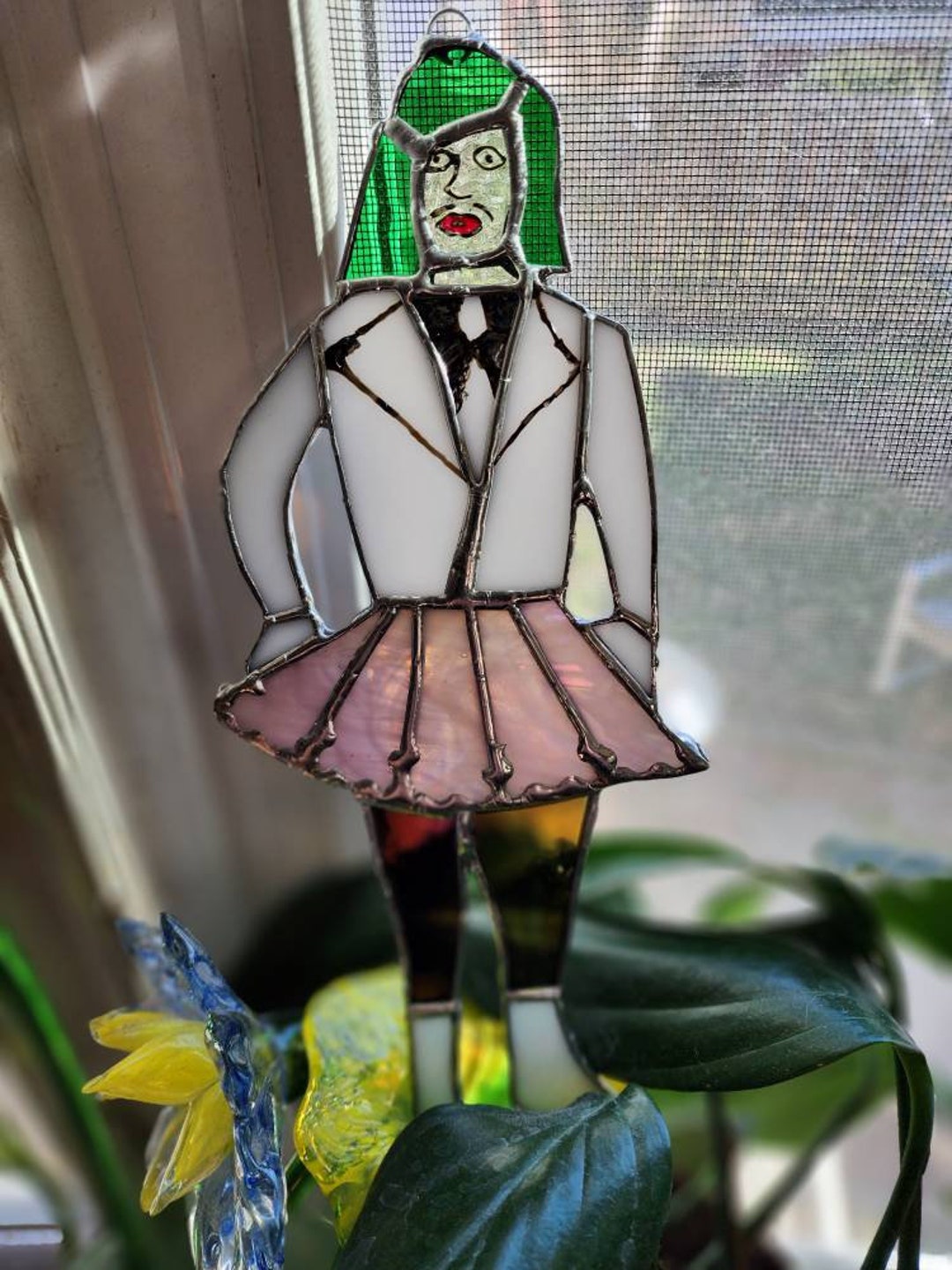 Old Gregg Stained Glass Etsy