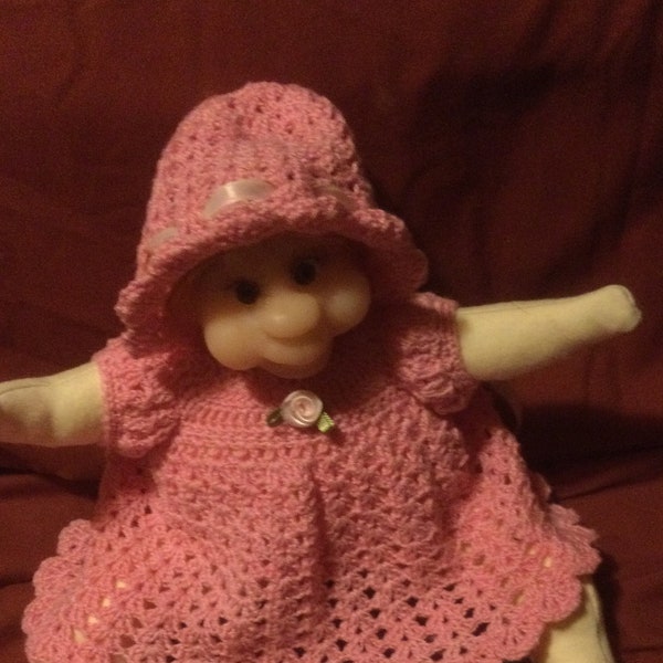 8 inch Silicone Cuddle/Snuggle baby troll doll