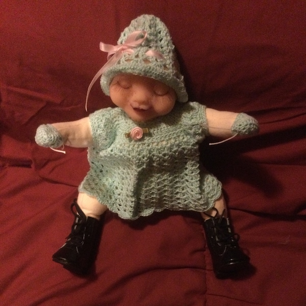 Silicone Cuddle/Snuggle baby doll “ Madison”
