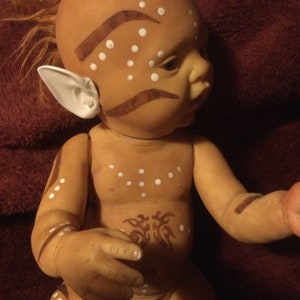 16.5 Vinyl Reborn Biracial Avatar Boy Doll - Etsy