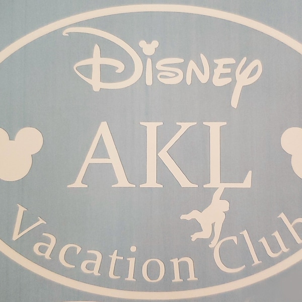 DVC Car Decals, Resort Decals, Vacation Club, DVC, Disney Vacation Club