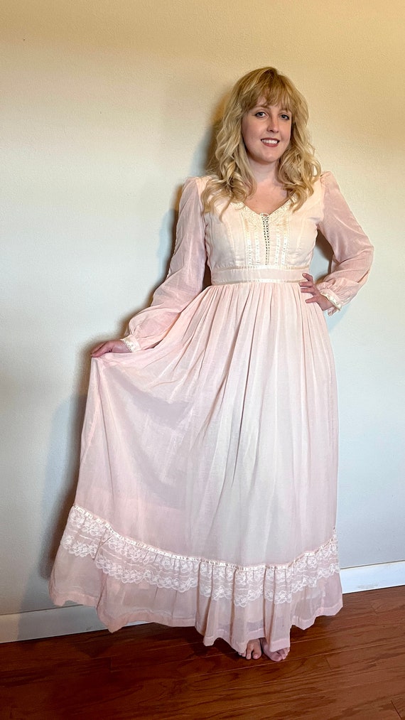 Vintage 1970’s Gunne Sax by Jessica McClintock Bab