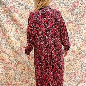 Vintage 80s Laura Ashley Floral Dress Large image 4