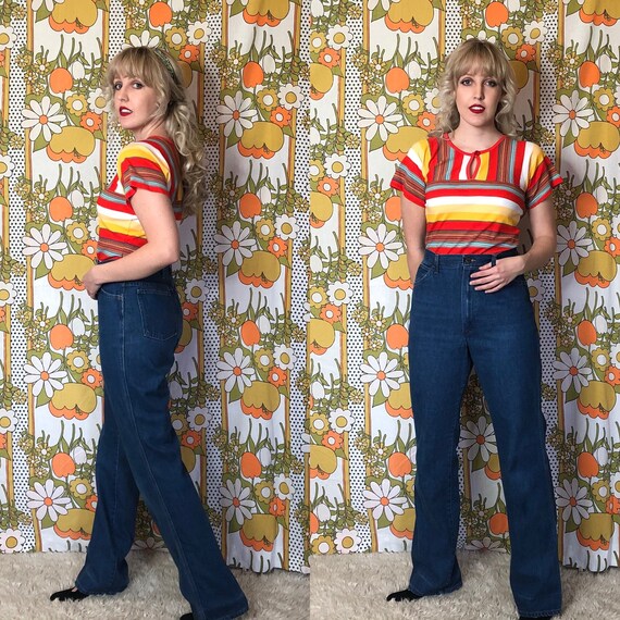 Vintage 70’s Wrangler Jeans - 1970s No Fault Denim
