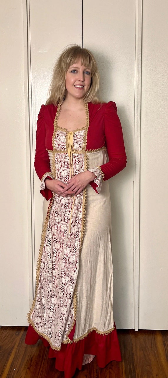 Vintage 1960's "Gunne Sax by Jessica McClintock" … - image 6