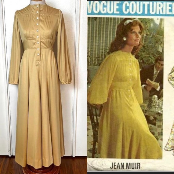 Vintage 1970’s Vogue Couturier Design a la Jean M… - image 1