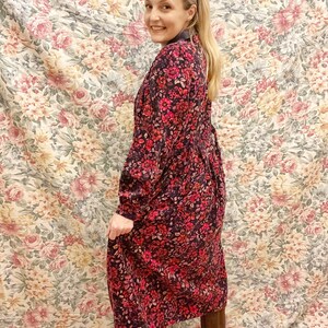 Vintage 80s Laura Ashley Floral Dress Large image 2