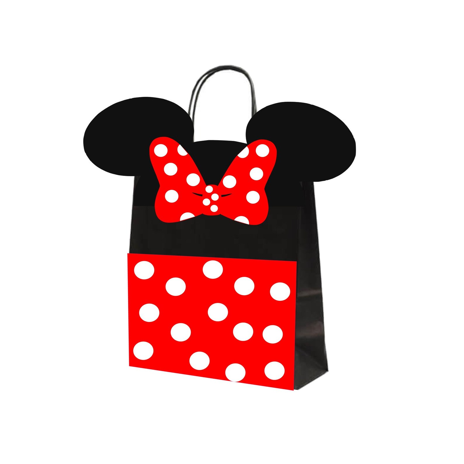 Minnie Mouse Gift Bags/Favor & Treat Bags/ Etsy