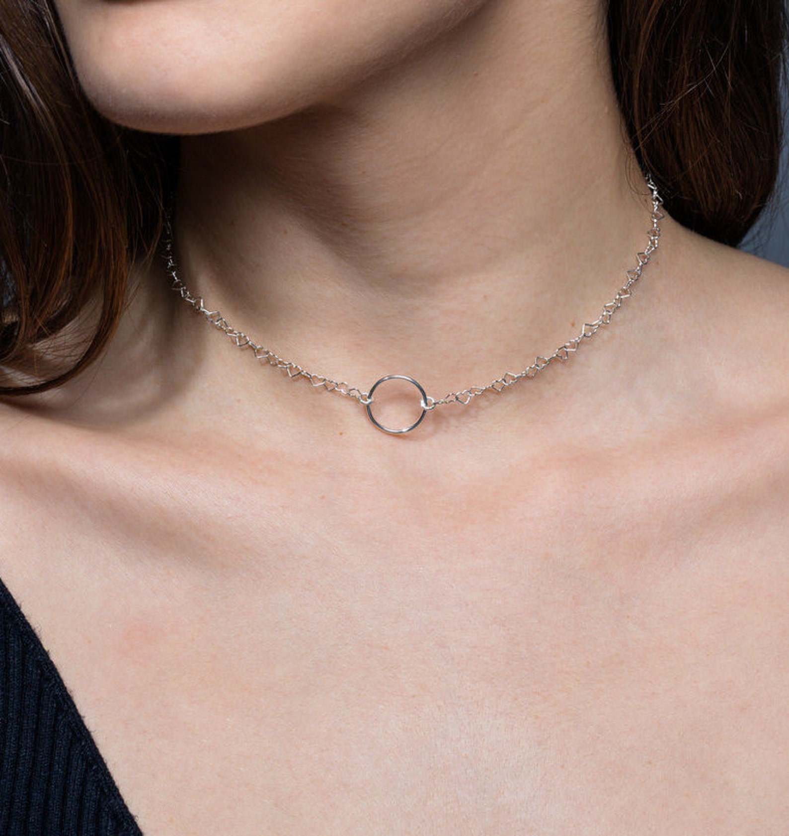 Submissive Day Collar Discreet BDSM Day Collar BDSM Necklace image 0.